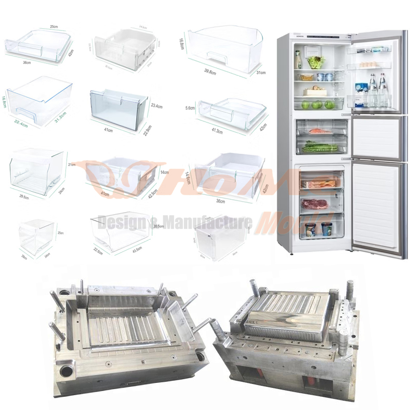 ເຮັດແນວໃດເພື່ອເຮັດໃຫ້ mold drawer ຕູ້ເຢັນໂປ່ງໃສທີ່ສົມບູນແບບ?